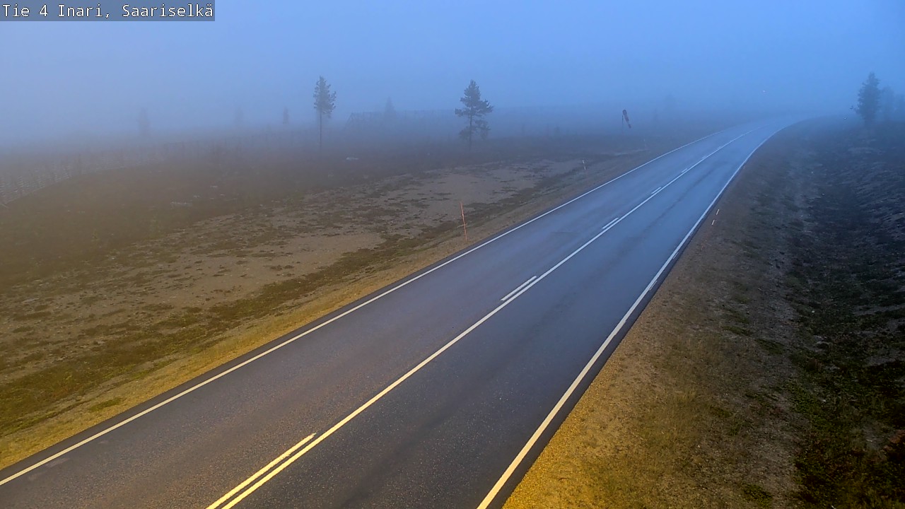 Kelikamerat Kuva Tie 4 Inari, Saariselkä, Kaunispää, Inari, Lappi