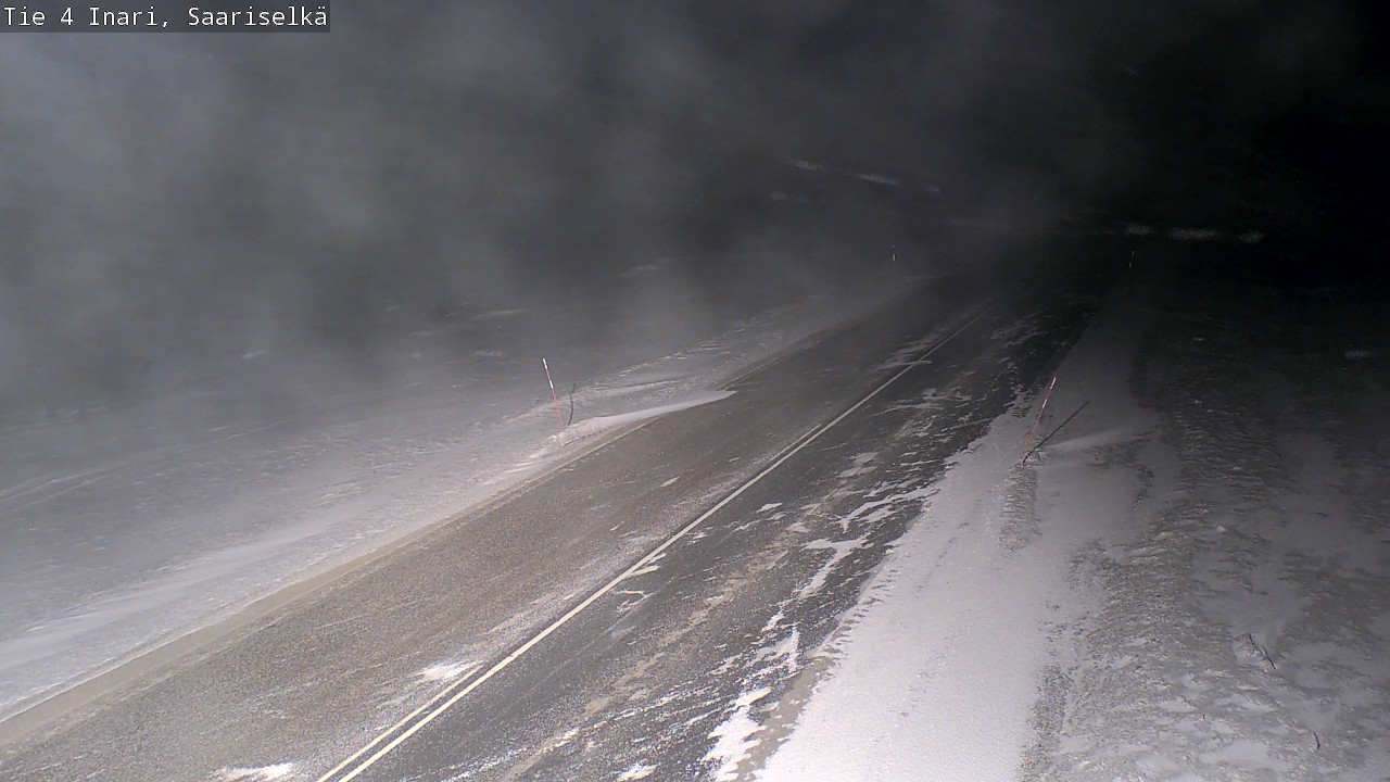 Kelikamerat Kuva Tie 4 Inari, Saariselkä, Kaunispää, Inari, Lappi