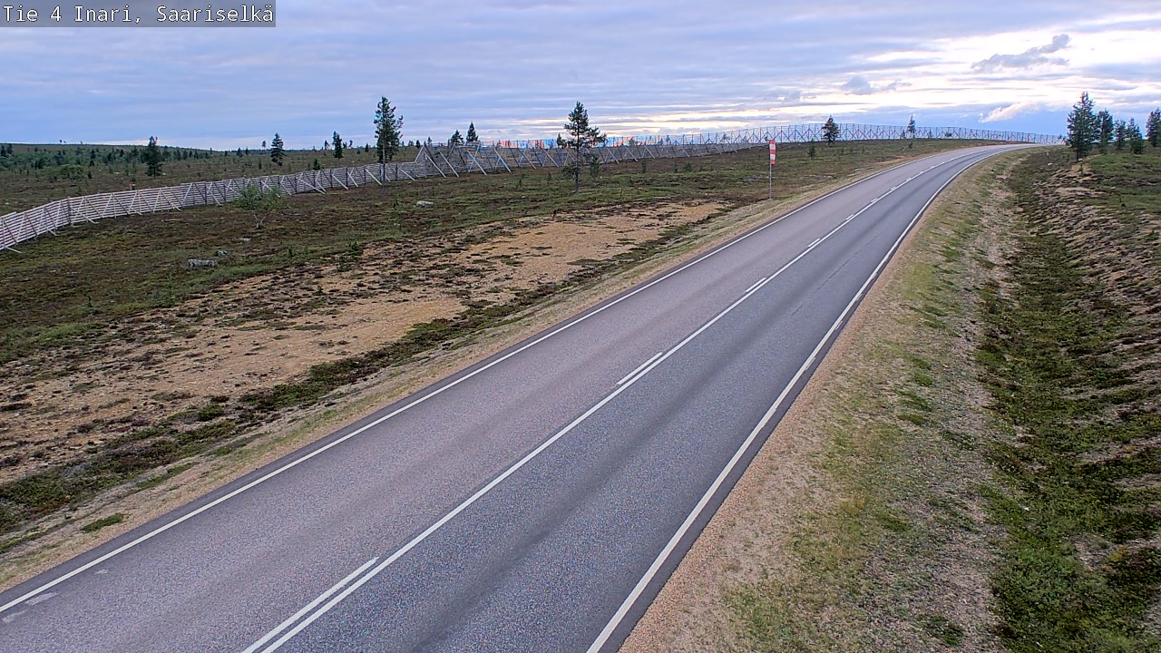 Kelikamerat Kuva Tie 4 Inari, Saariselkä, Kaunispää, Inari, Lappi