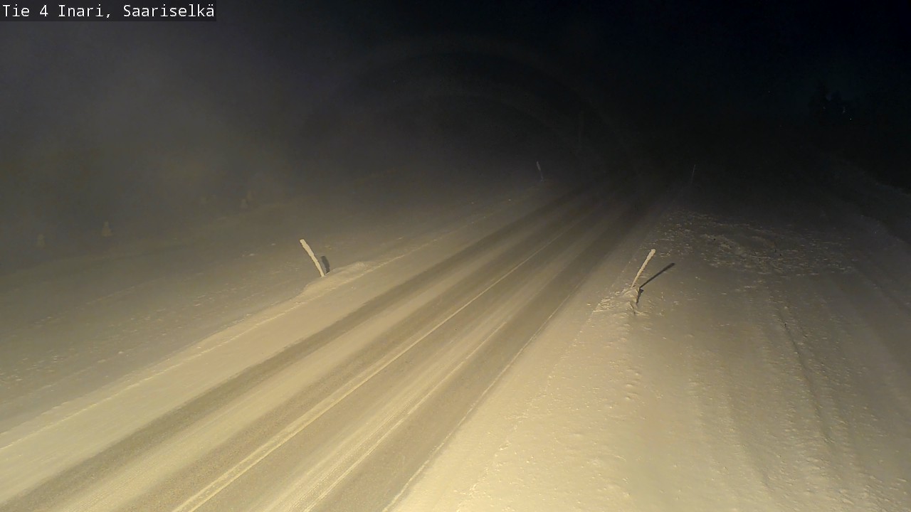 Kelikamerat Kuva Tie 4 Inari, Saariselkä, Kaunispää, Inari, Lappi