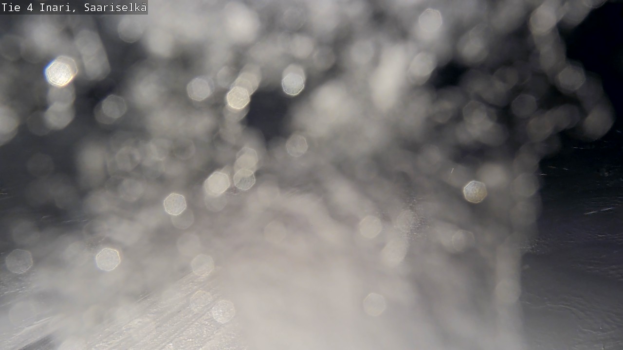 Weather Camera Image Road 4 Inari, Saariselkä, Kaunispää, Inari, Lappi