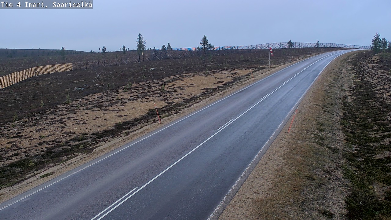 Kelikamerat Kuva Tie 4 Inari, Saariselkä, Kaunispää, Inari, Lappi