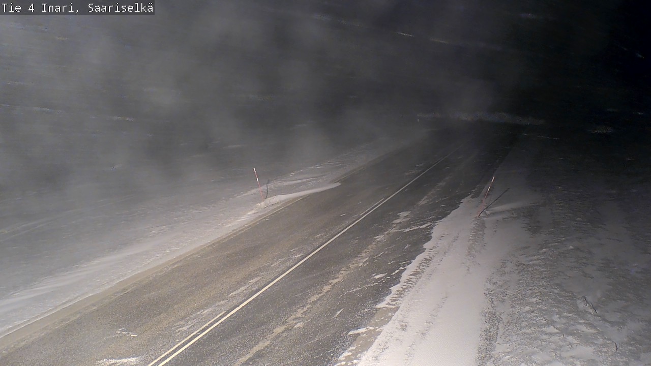 Kelikamerat Kuva Tie 4 Inari, Saariselkä, Kaunispää, Inari, Lappi