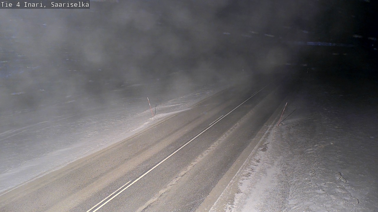 Kelikamerat Kuva Tie 4 Inari, Saariselkä, Kaunispää, Inari, Lappi