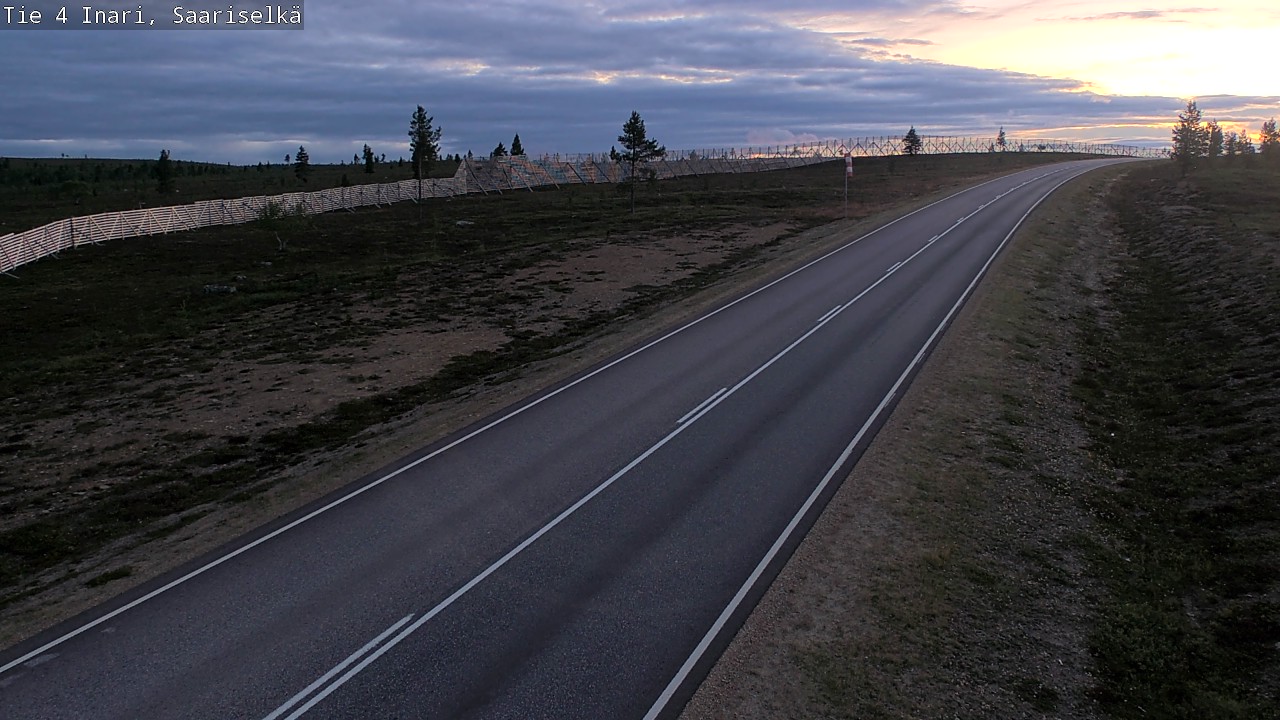 Kelikamerat Kuva Tie 4 Inari, Saariselkä, Kaunispää, Inari, Lappi