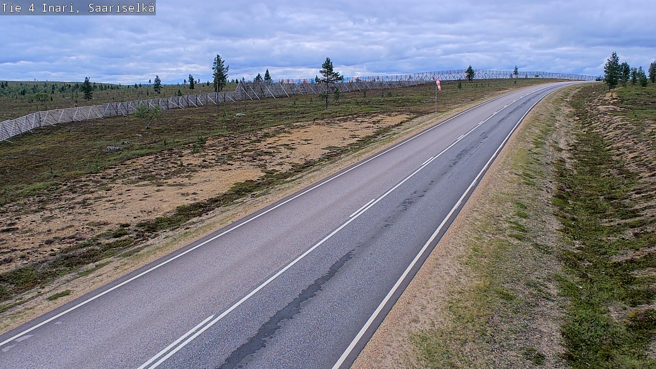 Kelikamerat Kuva Tie 4 Inari, Saariselkä, Kaunispää, Inari, Lappi