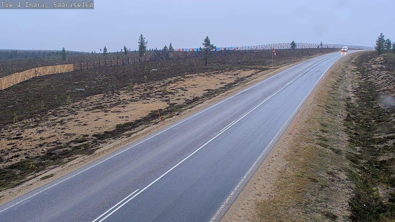 Kelikamerat Kuva Tie 4 Inari, Saariselkä, Kaunispää, Inari, Lappi
