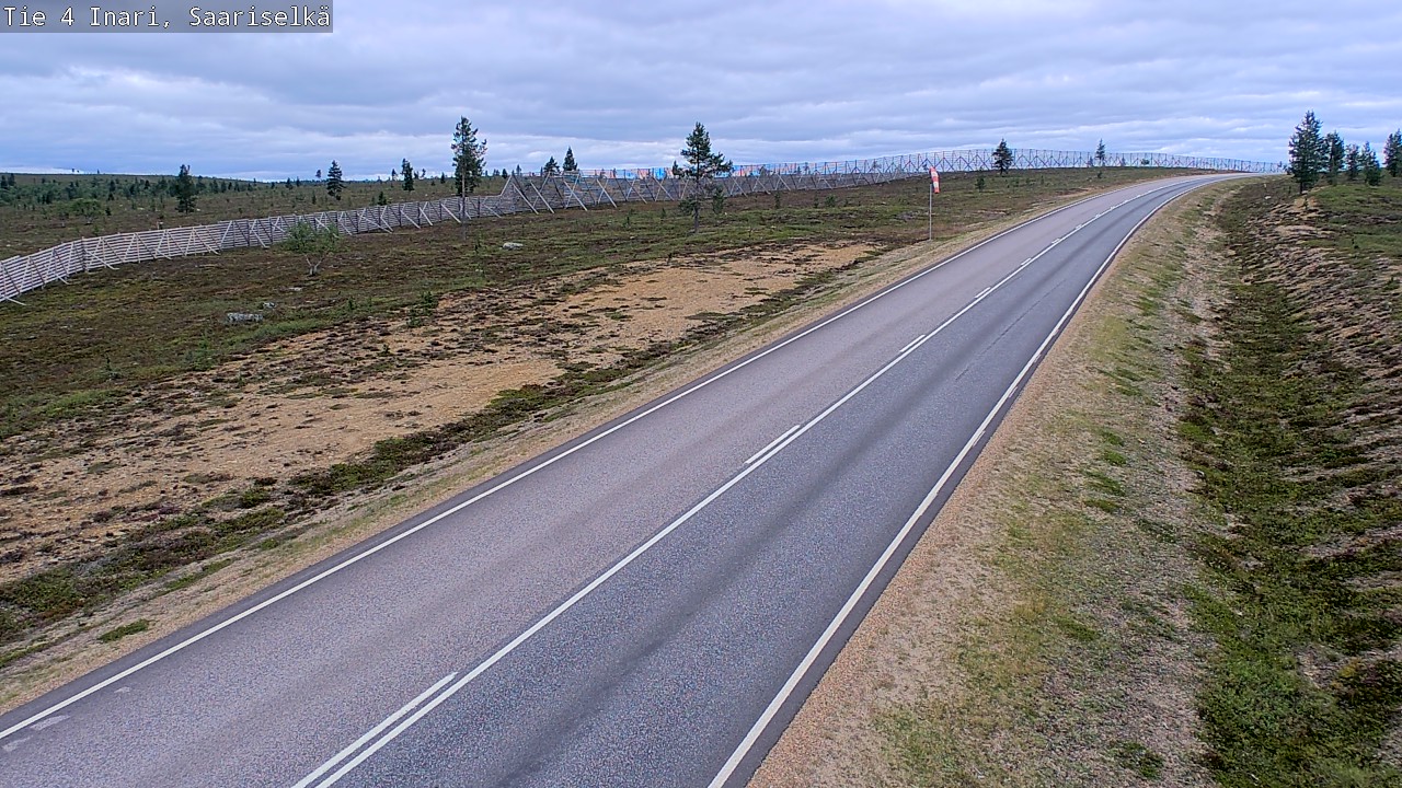 Kelikamerat Kuva Tie 4 Inari, Saariselkä, Kaunispää, Inari, Lappi