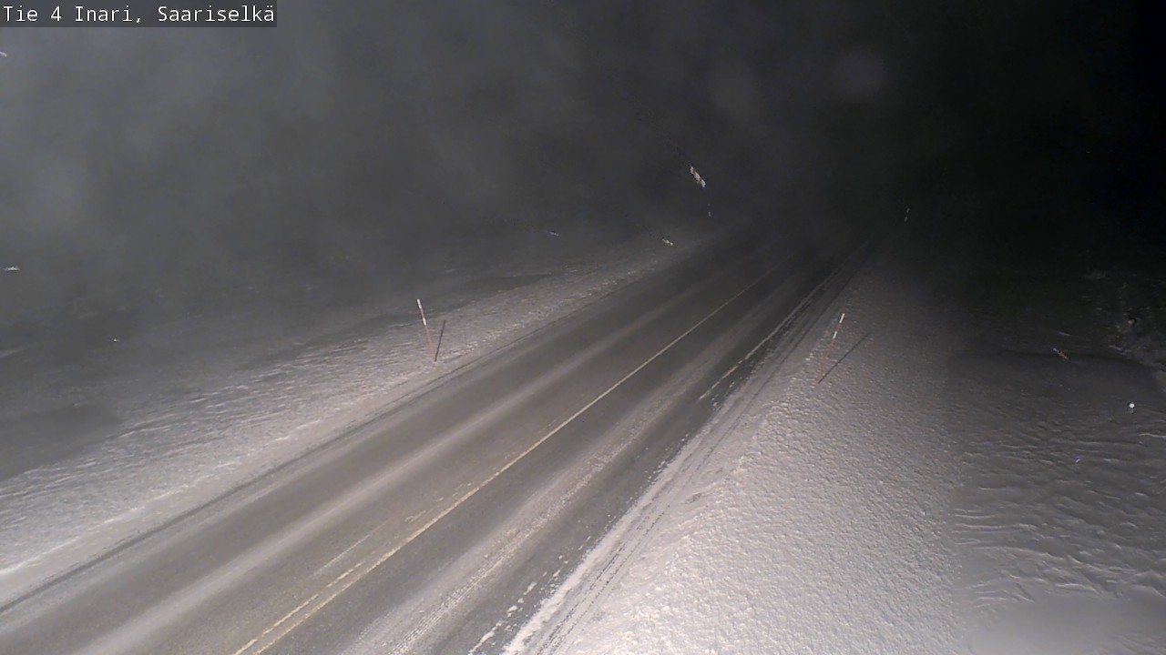 Kelikamerat Kuva Tie 4 Inari, Saariselkä, Kaunispää, Inari, Lappi