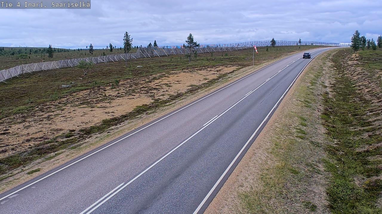 Kelikamerat Kuva Tie 4 Inari, Saariselkä, Kaunispää, Inari, Lappi