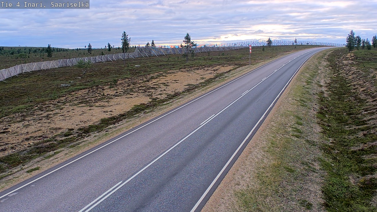 Kelikamerat Kuva Tie 4 Inari, Saariselkä, Kaunispää, Inari, Lappi