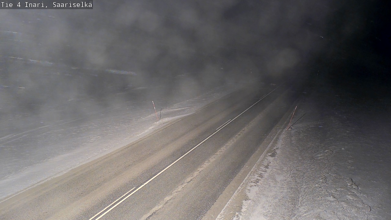 Kelikamerat Kuva Tie 4 Inari, Saariselkä, Kaunispää, Inari, Lappi