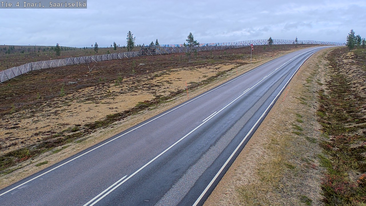 Kelikamerat Kuva Tie 4 Inari, Saariselkä, Kaunispää, Inari, Lappi