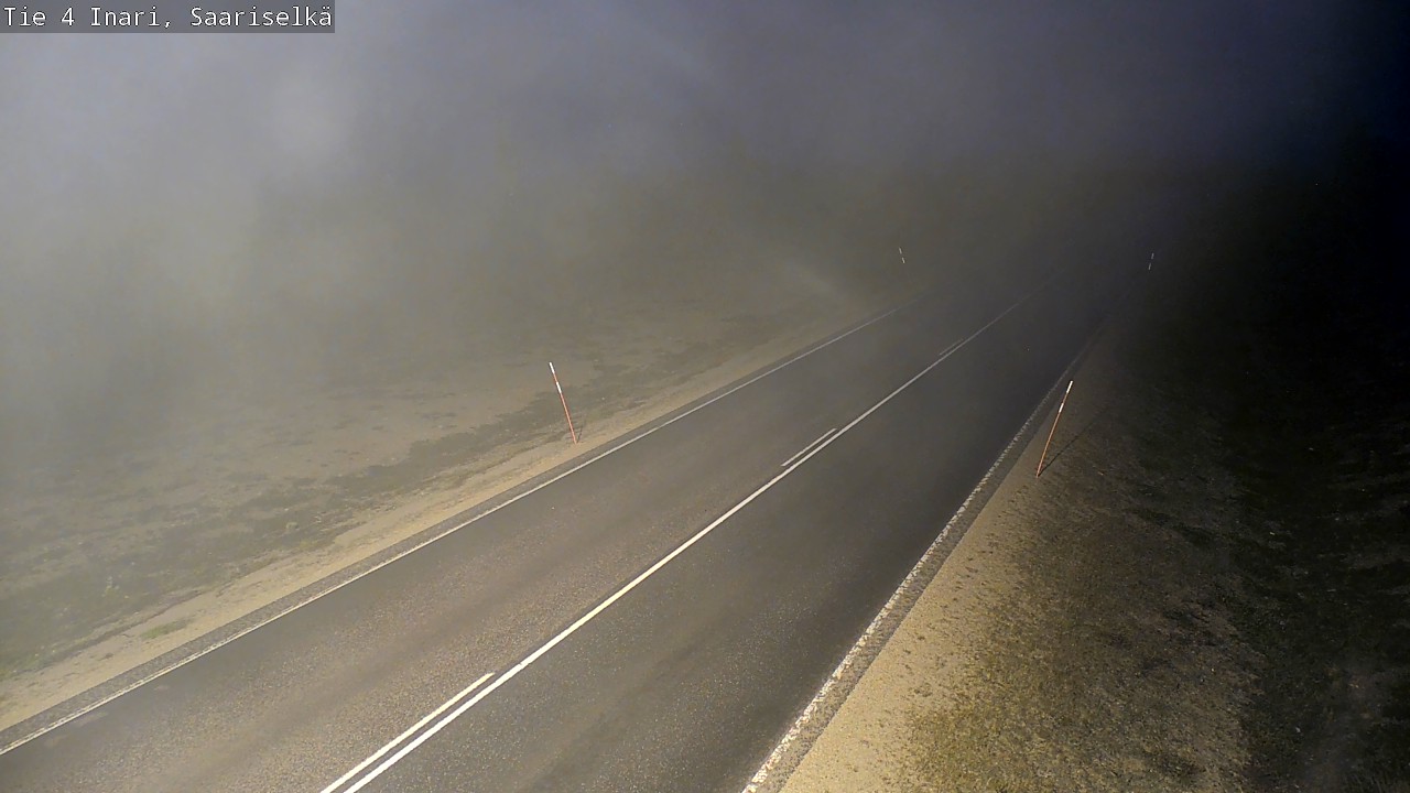 Kelikamerat Kuva Tie 4 Inari, Saariselkä, Kaunispää, Inari, Lappi