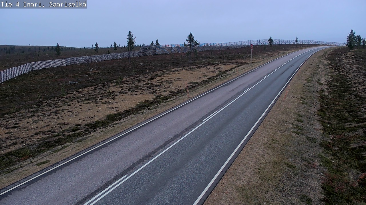 Kelikamerat Kuva Tie 4 Inari, Saariselkä, Kaunispää, Inari, Lappi