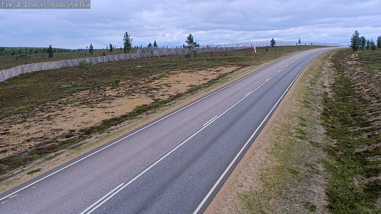 Kelikamerat Kuva Tie 4 Inari, Saariselkä, Kaunispää, Inari, Lappi