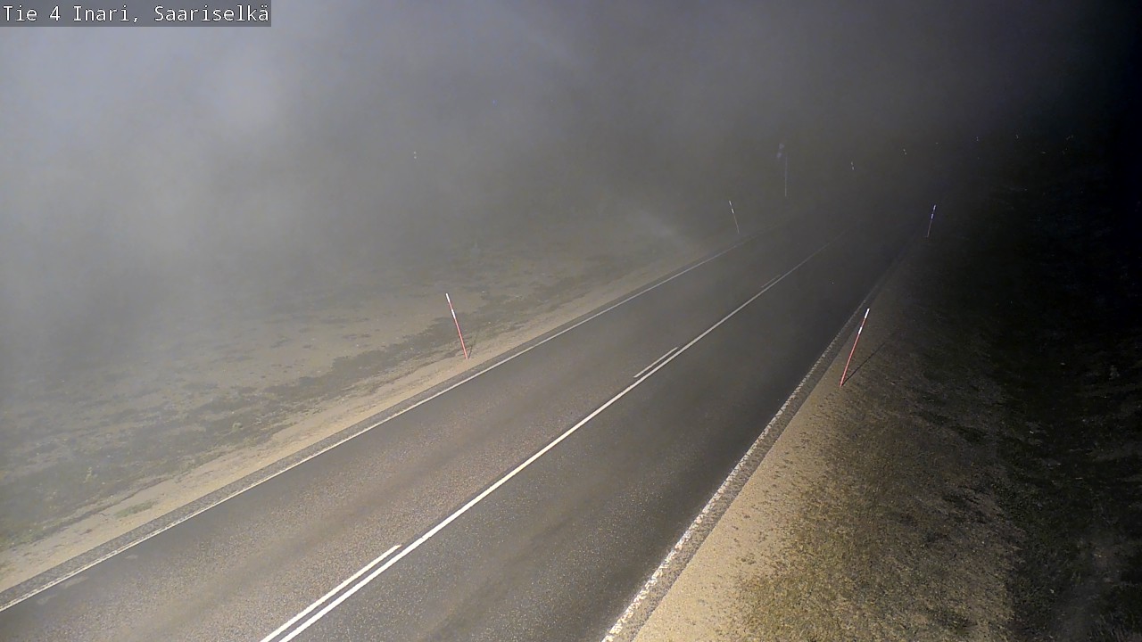 Kelikamerat Kuva Tie 4 Inari, Saariselkä, Kaunispää, Inari, Lappi