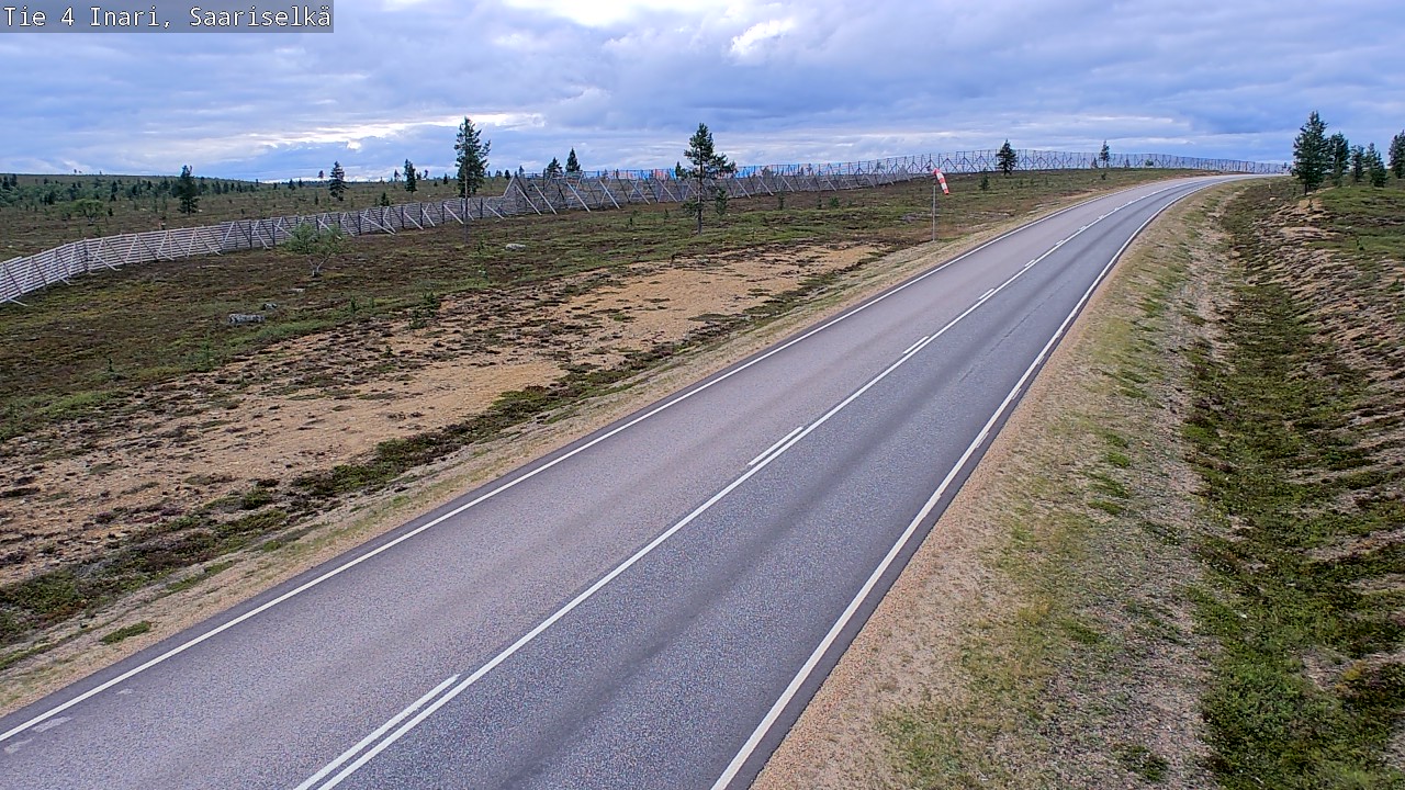 Kelikamerat Kuva Tie 4 Inari, Saariselkä, Kaunispää, Inari, Lappi