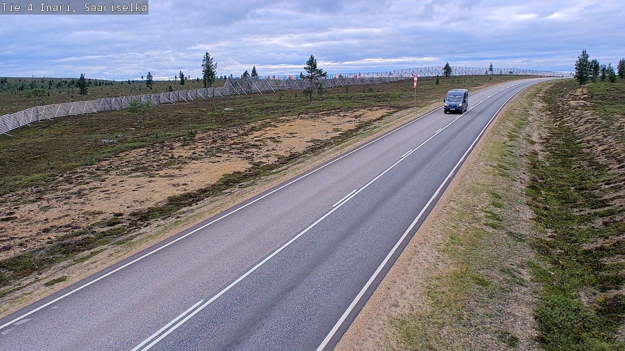 Kelikamerat Kuva Tie 4 Inari, Saariselkä, Kaunispää, Inari, Lappi