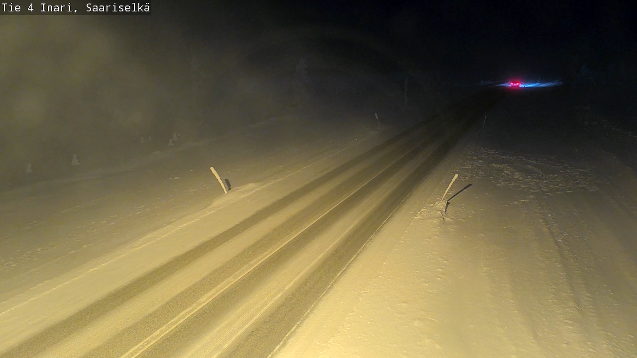 Kelikamerat Kuva Tie 4 Inari, Saariselkä, Kaunispää, Inari, Lappi