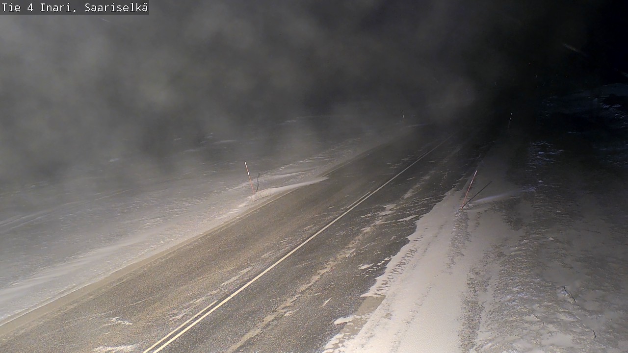 Kelikamerat Kuva Tie 4 Inari, Saariselkä, Kaunispää, Inari, Lappi