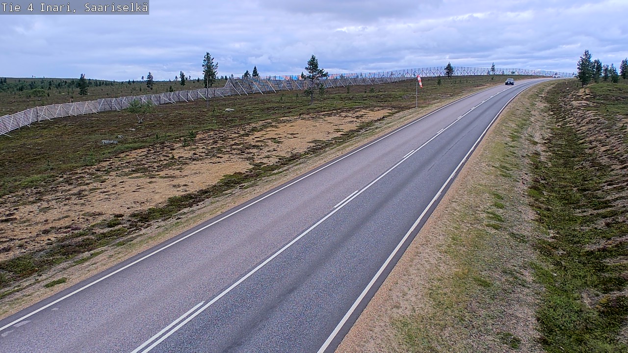Kelikamerat Kuva Tie 4 Inari, Saariselkä, Kaunispää, Inari, Lappi