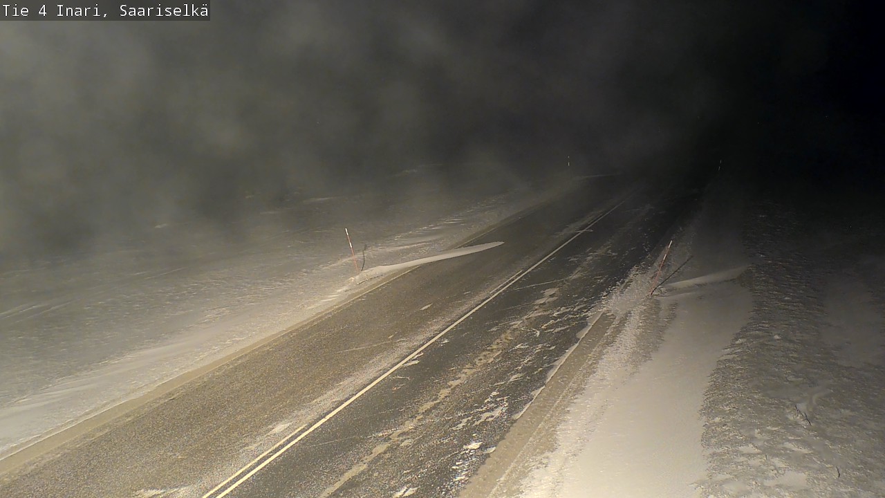 Kelikamerat Kuva Tie 4 Inari, Saariselkä, Kaunispää, Inari, Lappi