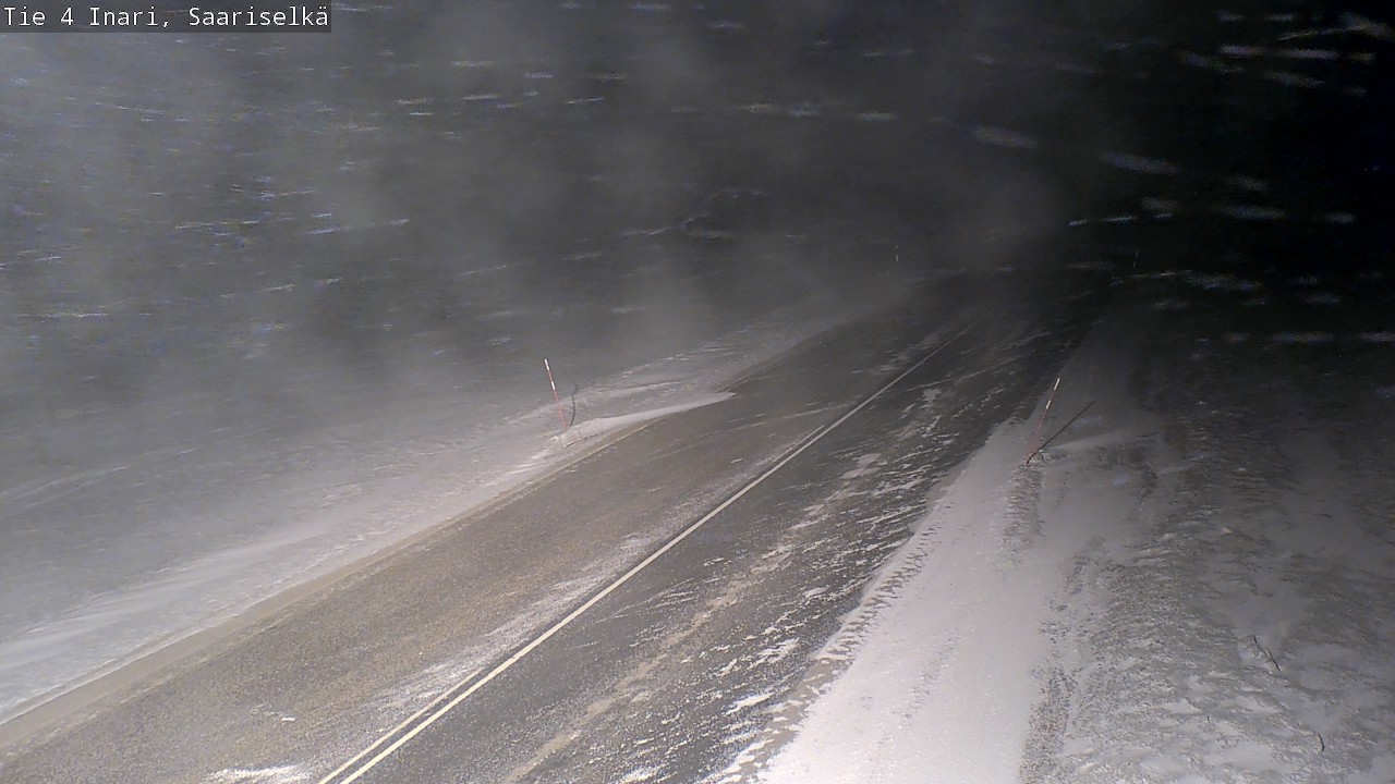 Kelikamerat Kuva Tie 4 Inari, Saariselkä, Kaunispää, Inari, Lappi