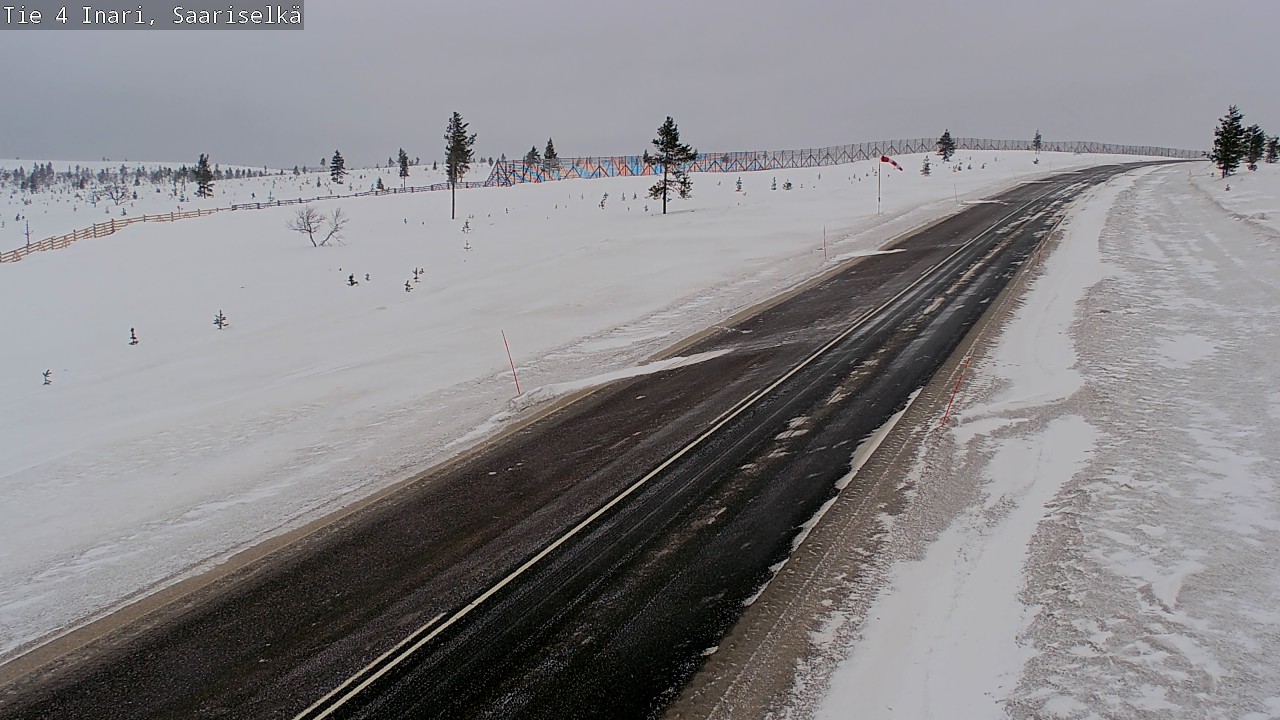 Kelikamerat Kuva Tie 4 Inari, Saariselkä, Kaunispää, Inari, Lappi