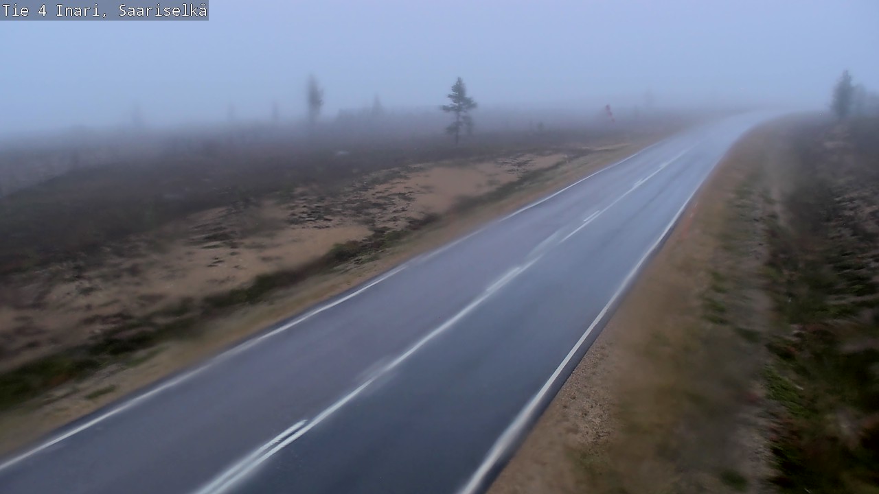 Kelikamerat Kuva Tie 4 Inari, Saariselkä, Kaunispää, Inari, Lappi