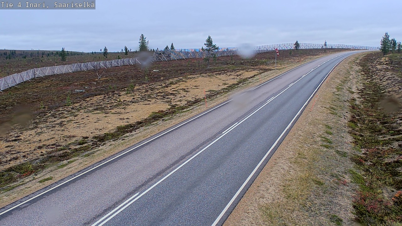 Kelikamerat Kuva Tie 4 Inari, Saariselkä, Kaunispää, Inari, Lappi