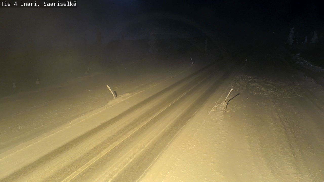 Kelikamerat Kuva Tie 4 Inari, Saariselkä, Kaunispää, Inari, Lappi