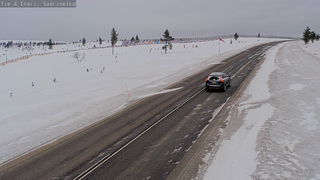 Kelikamerat Kuva Tie 4 Inari, Saariselkä, Kaunispää, Inari, Lappi
