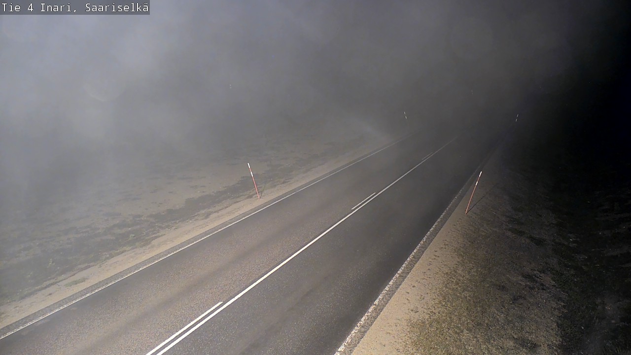 Kelikamerat Kuva Tie 4 Inari, Saariselkä, Kaunispää, Inari, Lappi