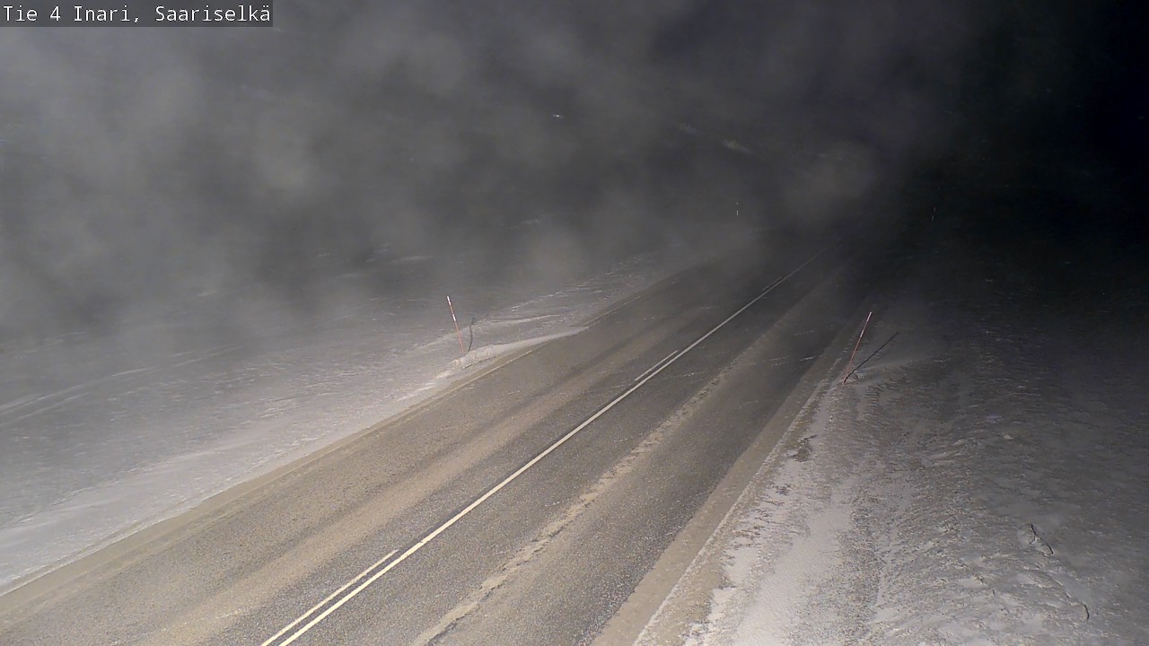 Kelikamerat Kuva Tie 4 Inari, Saariselkä, Kaunispää, Inari, Lappi