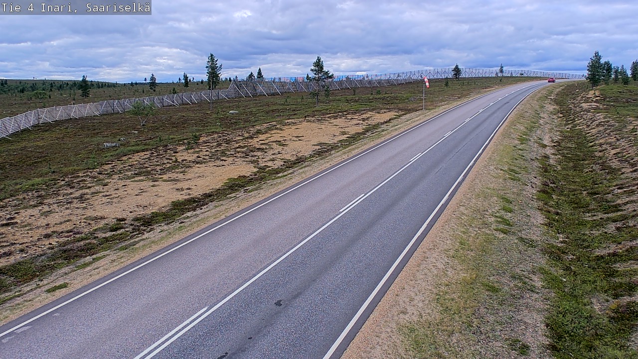 Kelikamerat Kuva Tie 4 Inari, Saariselkä, Kaunispää, Inari, Lappi