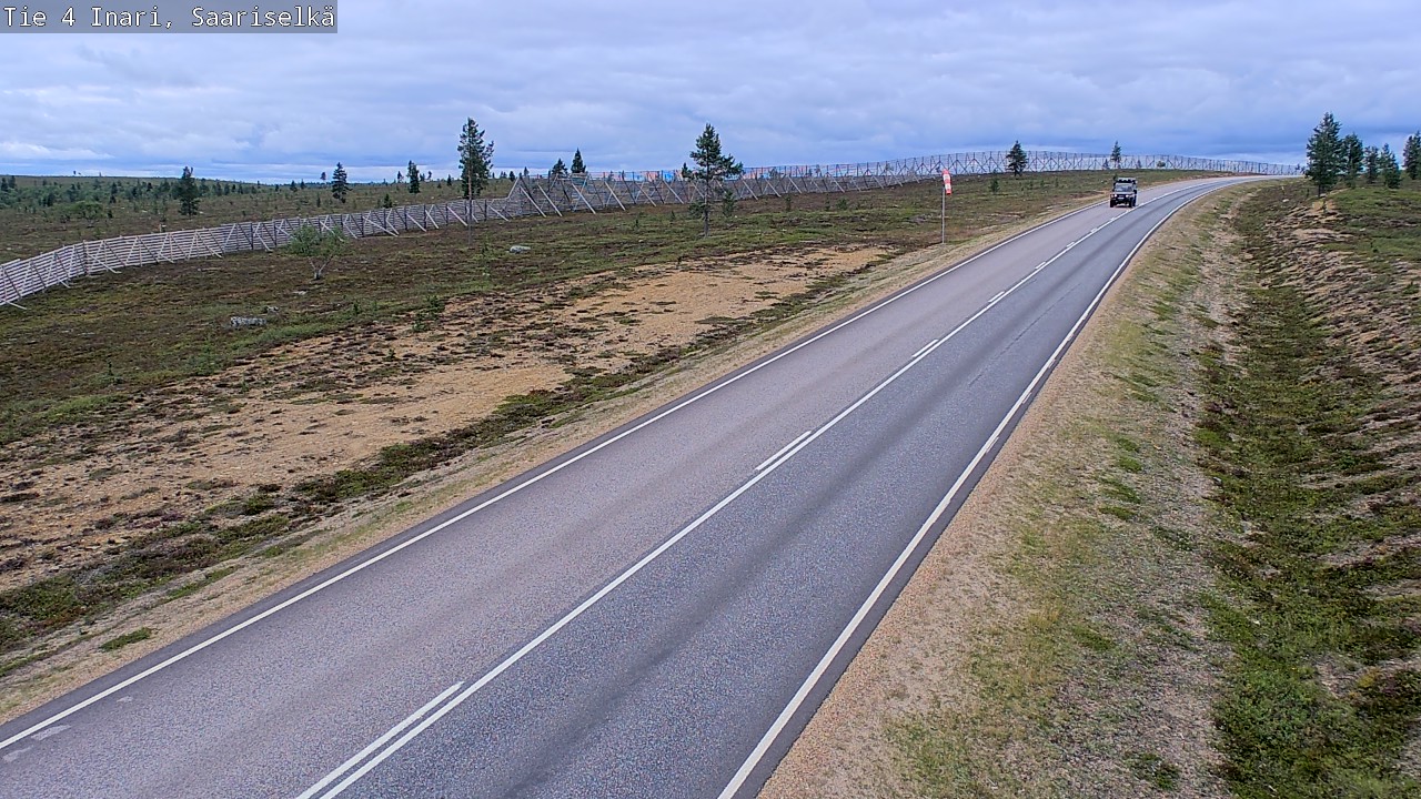 Kelikamerat Kuva Tie 4 Inari, Saariselkä, Kaunispää, Inari, Lappi