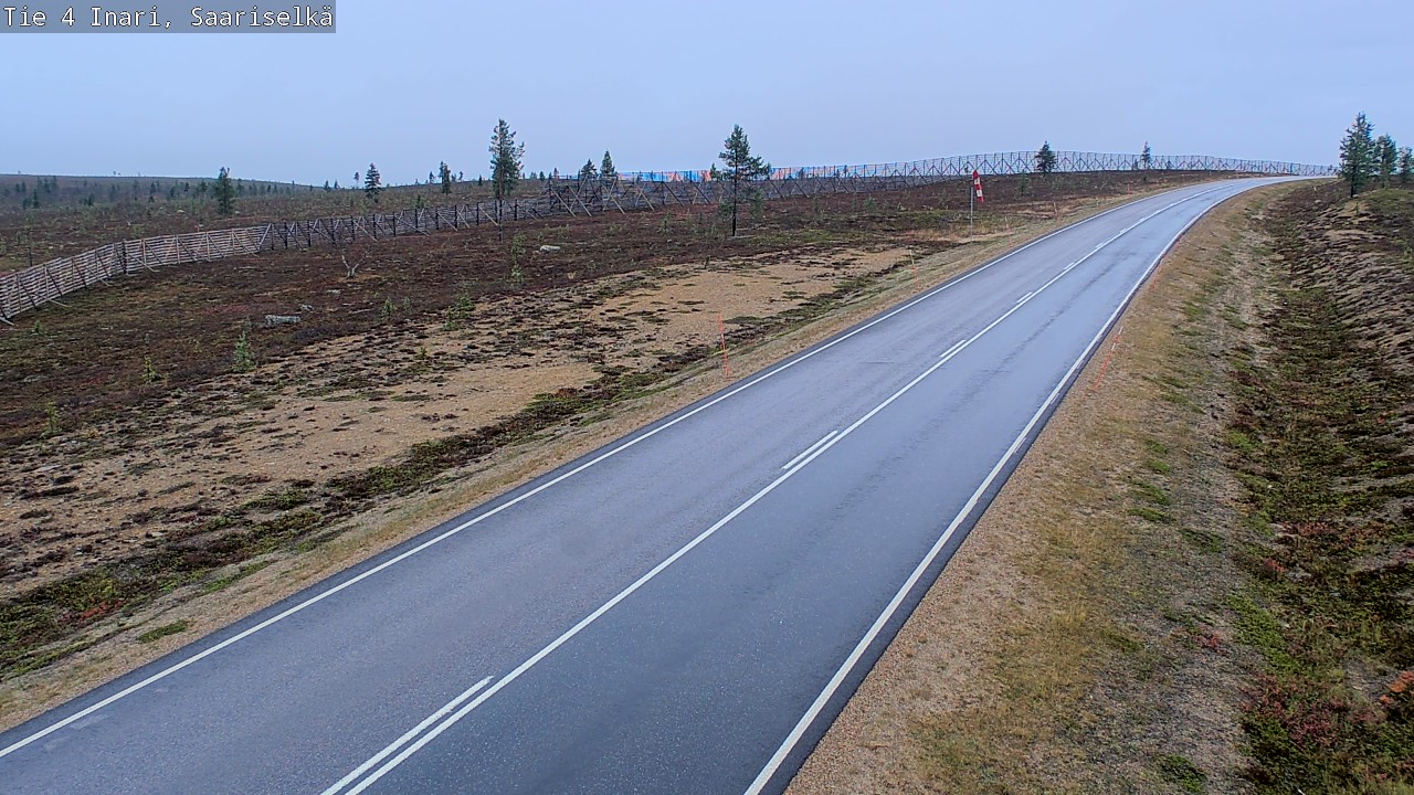 Kelikamerat Kuva Tie 4 Inari, Saariselkä, Kaunispää, Inari, Lappi