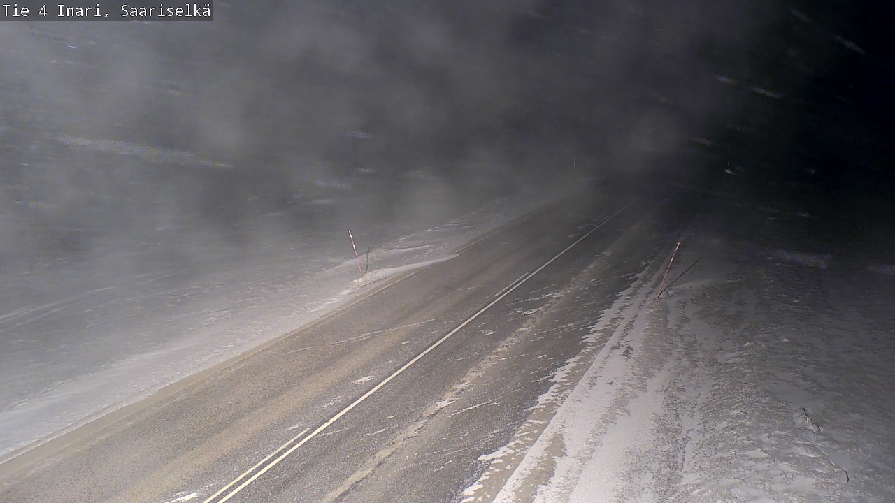 Kelikamerat Kuva Tie 4 Inari, Saariselkä, Kaunispää, Inari, Lappi