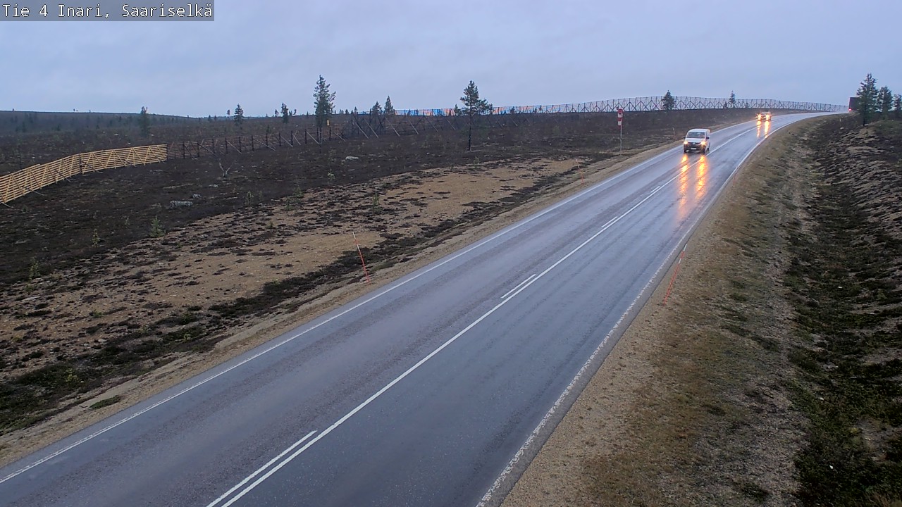 Kelikamerat Kuva Tie 4 Inari, Saariselkä, Kaunispää, Inari, Lappi