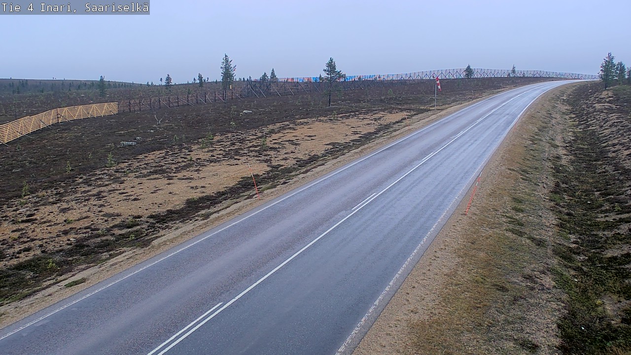Kelikamerat Kuva Tie 4 Inari, Saariselkä, Kaunispää, Inari, Lappi