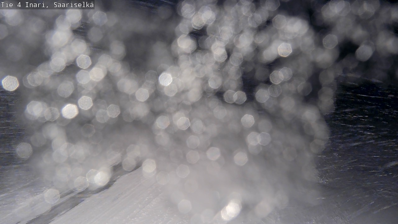 Weather Camera Image Road 4 Inari, Saariselkä, Kaunispää, Inari, Lappi