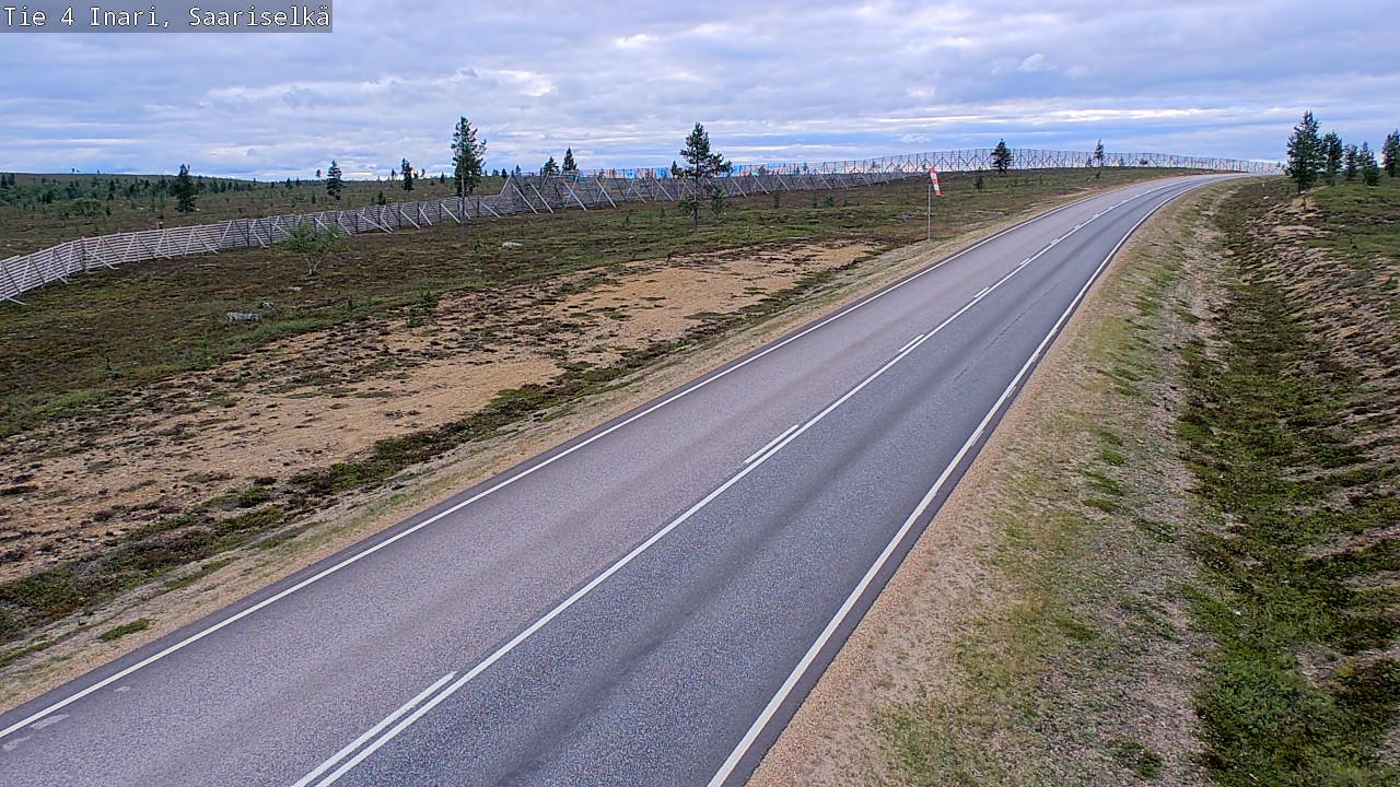 Kelikamerat Kuva Tie 4 Inari, Saariselkä, Kaunispää, Inari, Lappi
