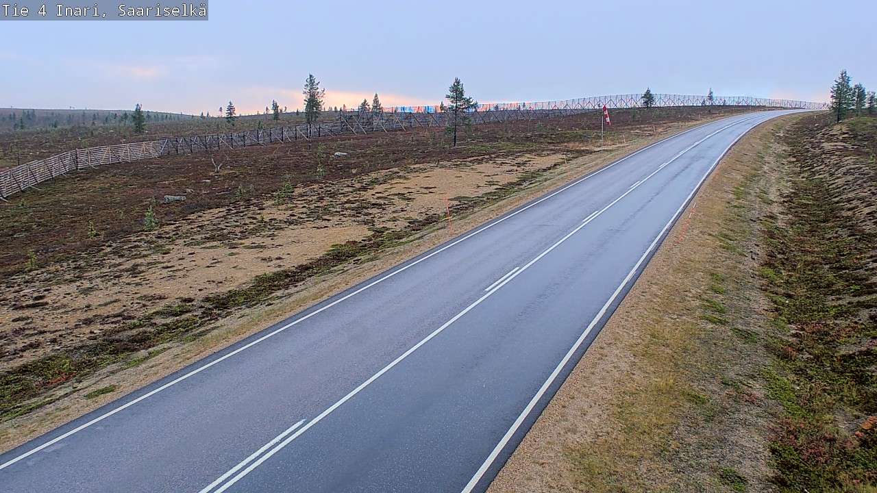 Kelikamerat Kuva Tie 4 Inari, Saariselkä, Kaunispää, Inari, Lappi