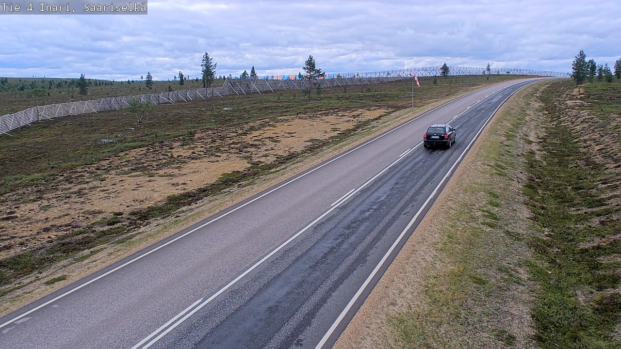 Kelikamerat Kuva Tie 4 Inari, Saariselkä, Kaunispää, Inari, Lappi