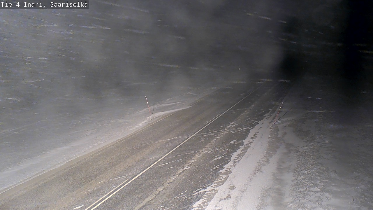 Kelikamerat Kuva Tie 4 Inari, Saariselkä, Kaunispää, Inari, Lappi