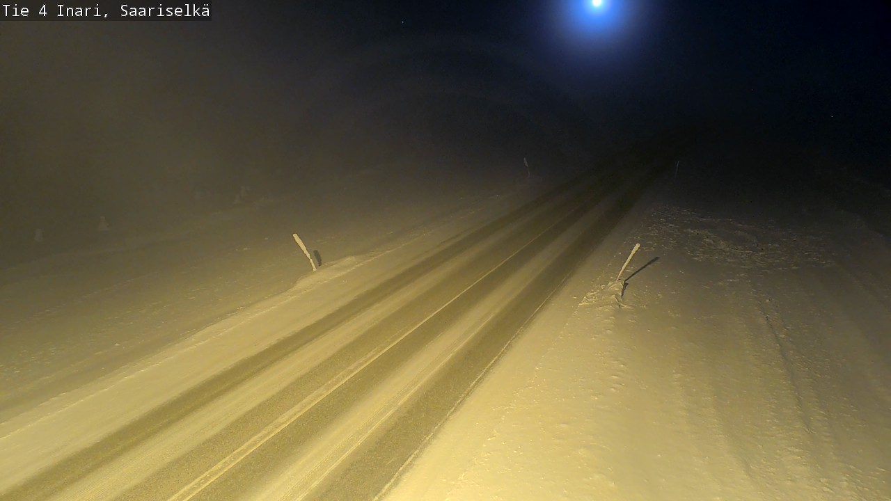 Kelikamerat Kuva Tie 4 Inari, Saariselkä, Kaunispää, Inari, Lappi