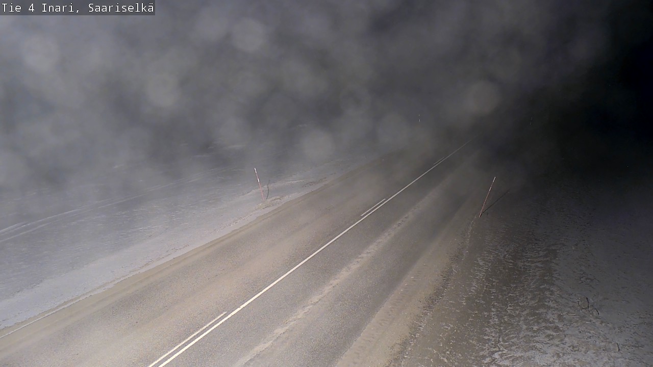 Kelikamerat Kuva Tie 4 Inari, Saariselkä, Kaunispää, Inari, Lappi