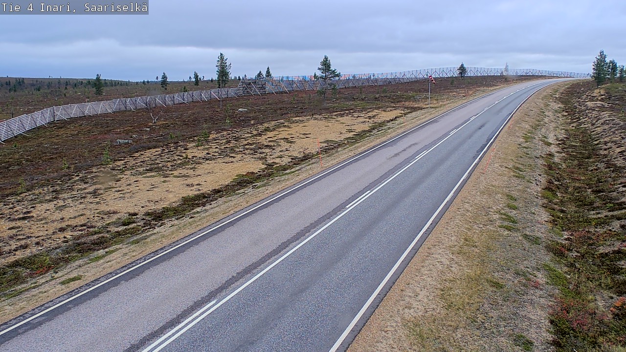 Kelikamerat Kuva Tie 4 Inari, Saariselkä, Kaunispää, Inari, Lappi