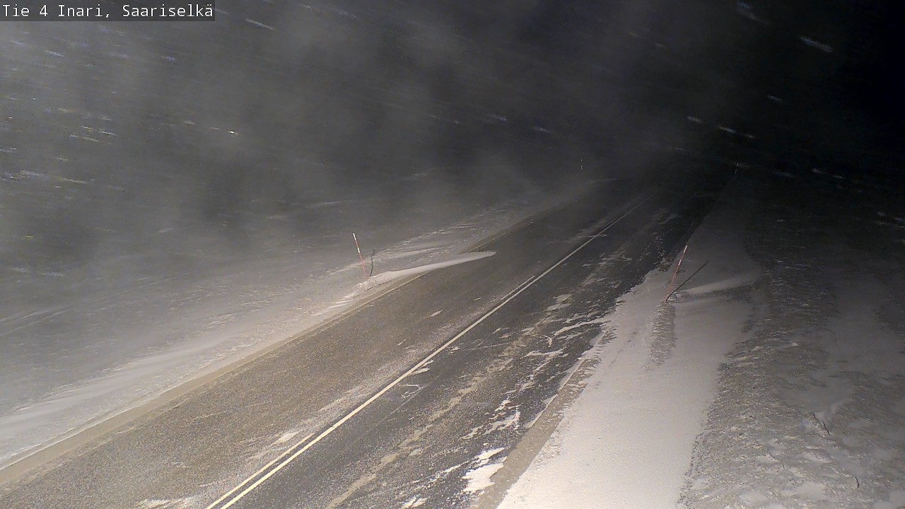 Kelikamerat Kuva Tie 4 Inari, Saariselkä, Kaunispää, Inari, Lappi